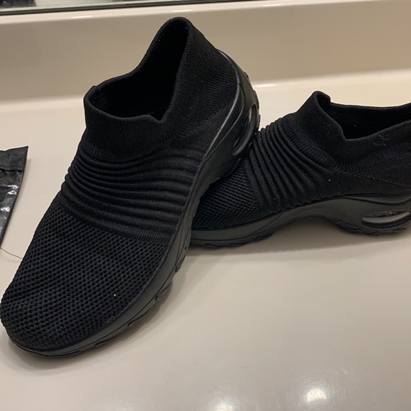 Slow Man Women’s walking shoes, athletic sock shoes, size 10, black - Picture 3 of 9